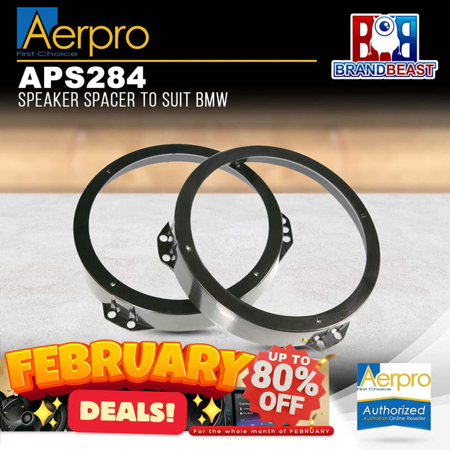 Aerpro APS284 Speaker Spacer to Suit BMW