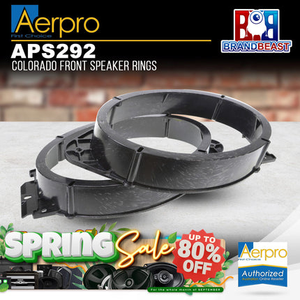 Aerpro APS292 Colorado Front Speaker Rings