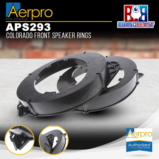 Aerpro APS293 Colorado Front Speaker Rings