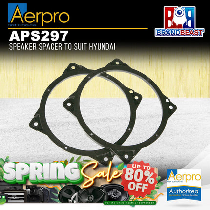 Aerpro APS297 Speaker Spacer to Suit Hyundai