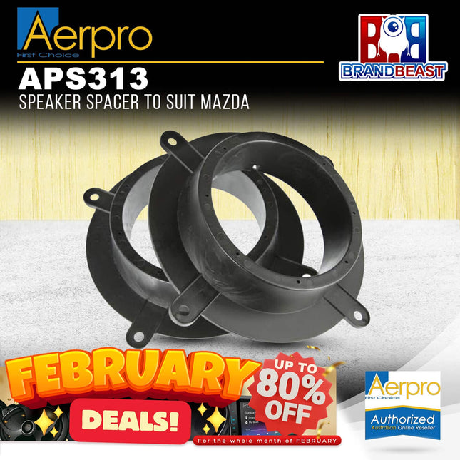 Aerpro APS313 Speaker Spacer to Suit Mazda