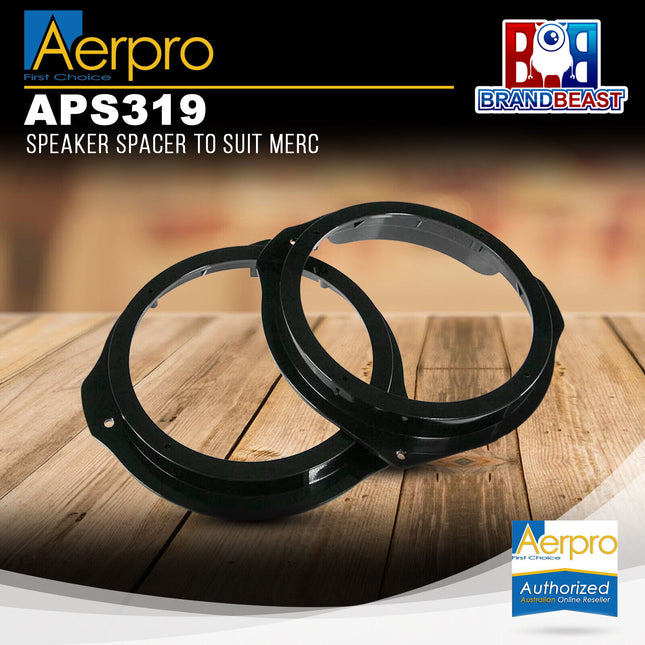 Aerpro APS319 Factory Speaker Adaptor Spacers Suit Mercedes C-Class/E-Class/Vito
