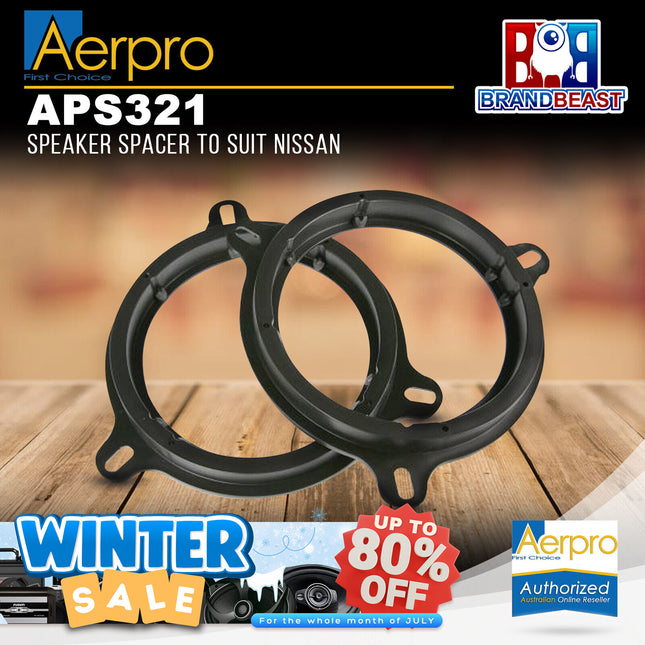 Aerpro APS321 Speaker Spacer to Suit Nissan