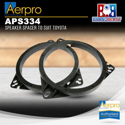Aerpro APS334 Speaker Spacer to Suit Toyota