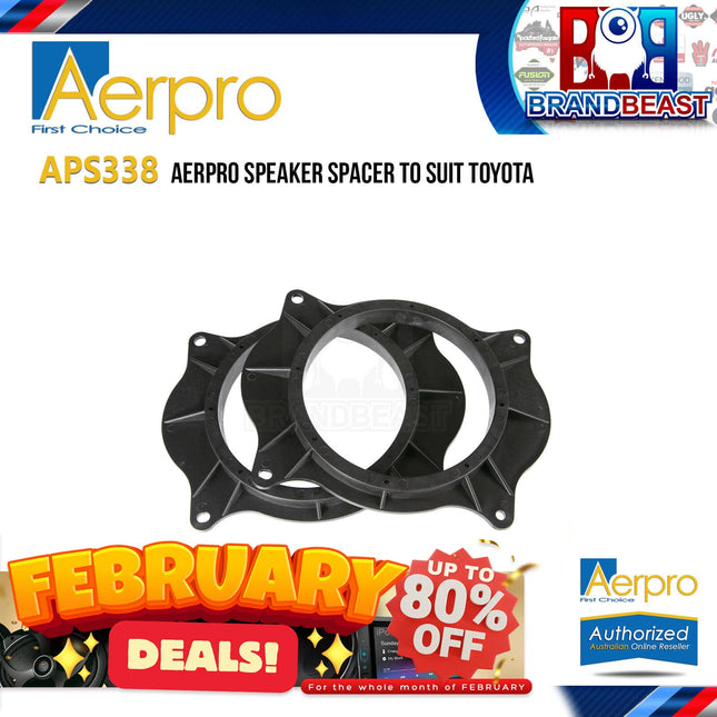 Aerpro APS338 Speaker Spacer to Suit Toyota