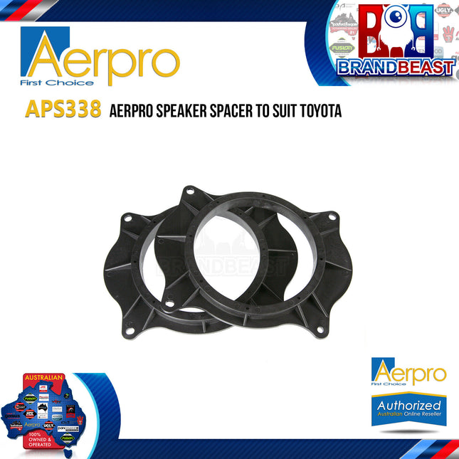 Aerpro APS338 Speaker Spacer to Suit Toyota