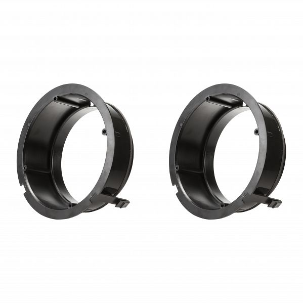 Main - Aerpro Aerpro APS345 6.5" Rear Shelf Speaker Spacer Adapters Suit Mercedes E-Class