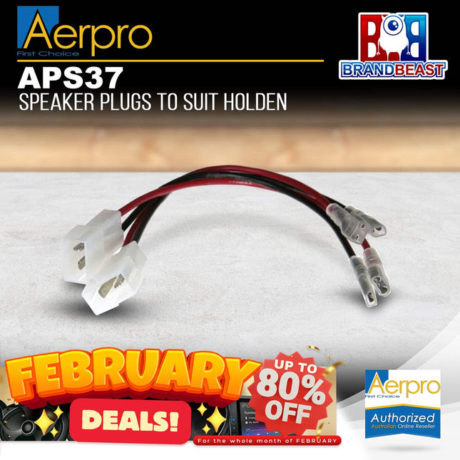 Aerpro APS37 Factory Speaker Tweeter Adaptor Suits Holden/Opel