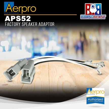Aerpro APS52 Speaker Plug Adaptors