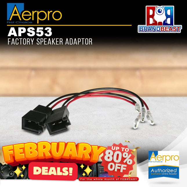 Aerpro APS53 Factory Speaker Adaptor