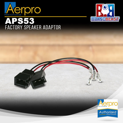 Aerpro APS53 Factory Speaker Adaptor