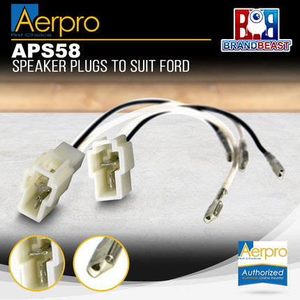 Aerpro APS58 Factory Speaker Adaptor Locking Clip Style