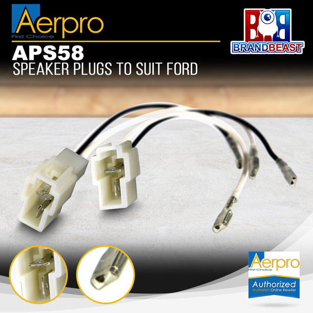 Aerpro APS58 Factory Speaker Adaptor Locking Clip Style