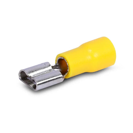 Aerpro APSF63Y 7.4mm Female Spade Terminal Yellow - 100pcs