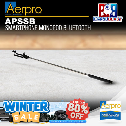 Aerpro APSSB Smartphone Monopod Bluetooth