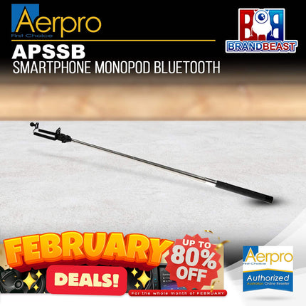 Aerpro APSSB Smartphone Monopod Bluetooth