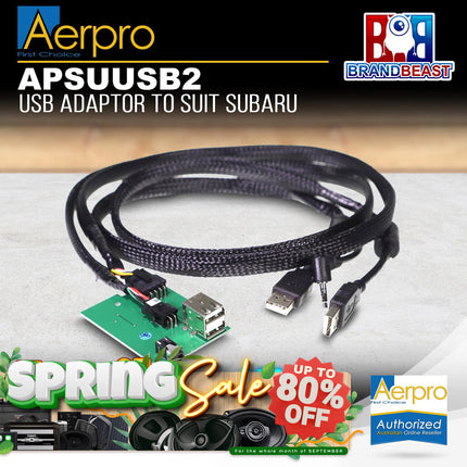 Aerpro APSUUSB2 USB Adaptor Module Suit Subaru Various Models