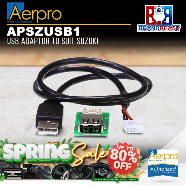 Aerpro APSZUSB1 Factory USB Adaptor Suit Suzuki