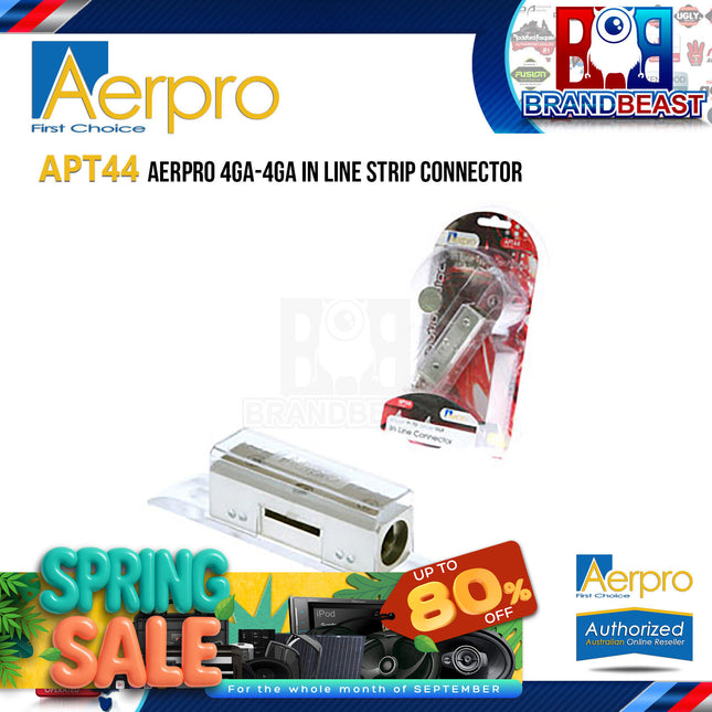 Aerpro APT44 4GA to 4GA In Line Strip Connector