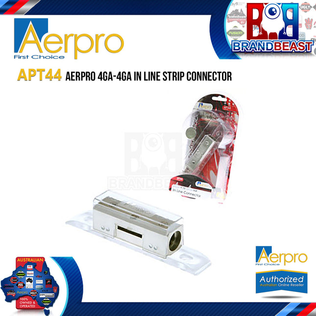 Aerpro APT44 4GA to 4GA In Line Strip Connector