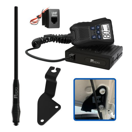 Aerpro APTYCBH1 Hideaway 5W UHF CB Kit Toyota Hilux and Fortuner