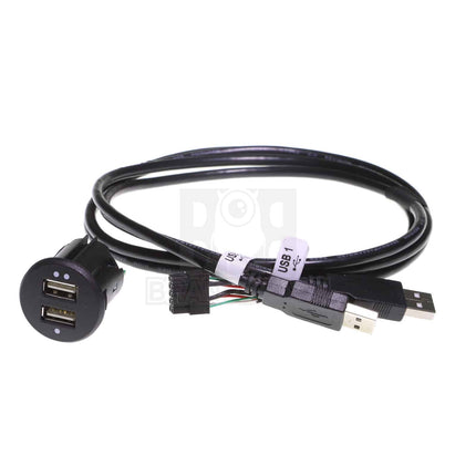 Aerpro APUSBD5 DUAL USB Data Socket Extension Adaptor