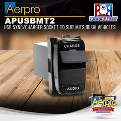 Aerpro APUSBMT2 USB Sync/Charger Socket to Suit Mitsubishi Vehicles