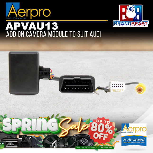 Aerpro APVAU13 Add On Camera Module to Suit Audi