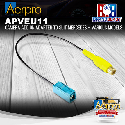 Aerpro APVEU11 Camera Add on Adapter to Suit Mercedes – Various Models