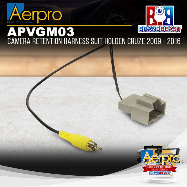 Aerpro APVGM03 Camera Retention Harness Suit Holden Cruze 2009 - 2016