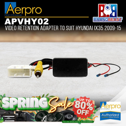 Aerpro APVHY02 Video Retention Harness to Suit Hyundai iX35