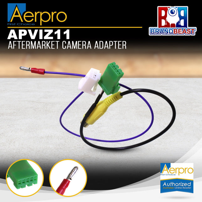 Aerpro APVIZ11 Aftermarket Camera Adapter to Suit Isuzu D-Max/MU-X