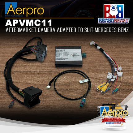 Aerpro APVMC11 Aftermarket Camera Adapter to Suit Mercedes Benz