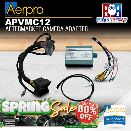 Aerpro APVMC12 Aftermarket Reverse Camera Adapter to Suit Mercedes-Benz