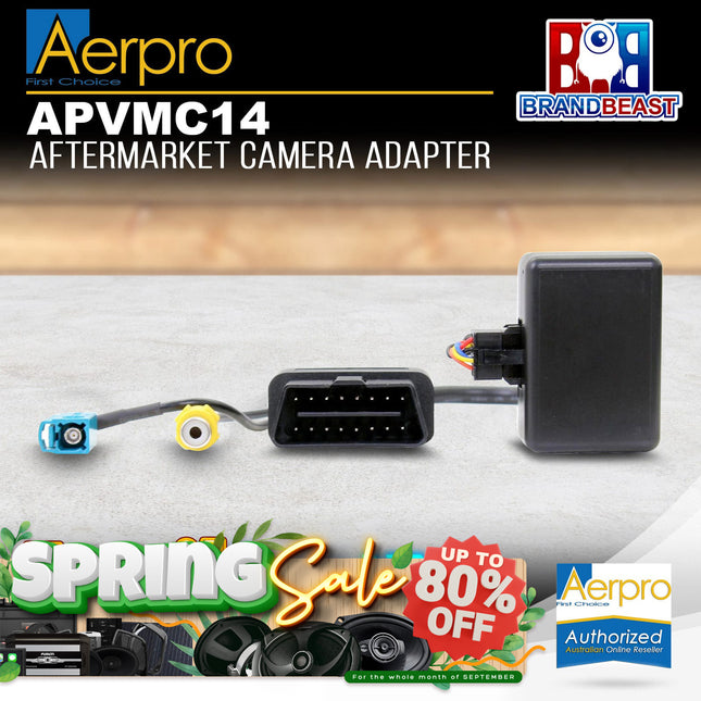 Aerpro APVMC14 Aftermarket Camera Adapter to Suit Mercedes Benz