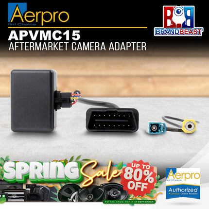 Aerpro APVMC15 Aftermarket Camera Adapter to Suit Mercedes Benz