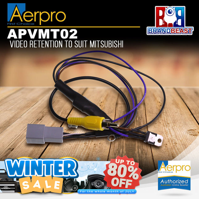Aerpro APVMT02 Video Retention Harness to Suit Mitsubishi Triton