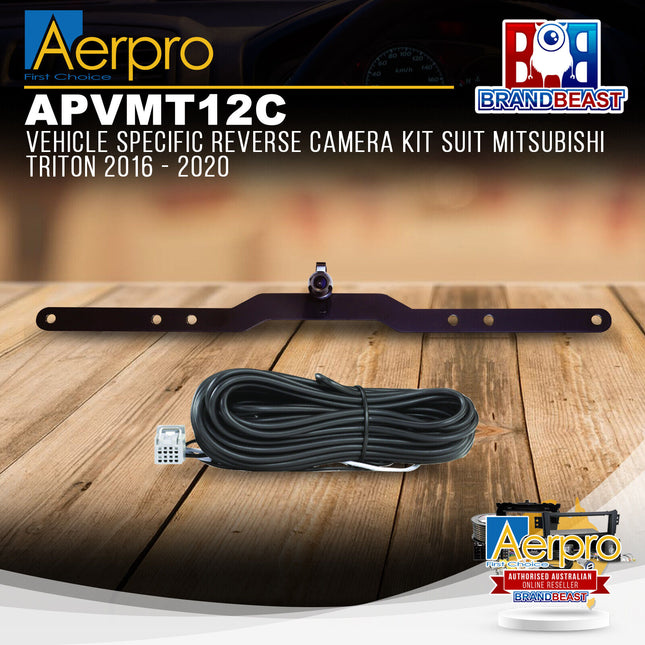 Aerpro APVMT12C Vehicle Specific Reverse Camera Kit Suit Mitsubishi Triton