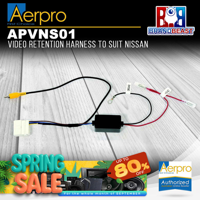 Aerpro APVNS01 Video Retention Harness to Suit Nissan