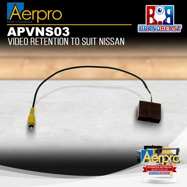 Aerpro APVNS03 Video Retention Harness to Suit Nissan Skyline