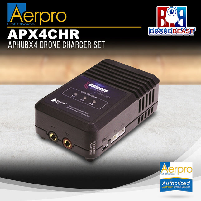 Aerpro APX4CHR 50 Watts Balance Charger For APHUBX4 11.1V LiPo Battery
