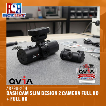 QVIA AR790-2CH Dashcam