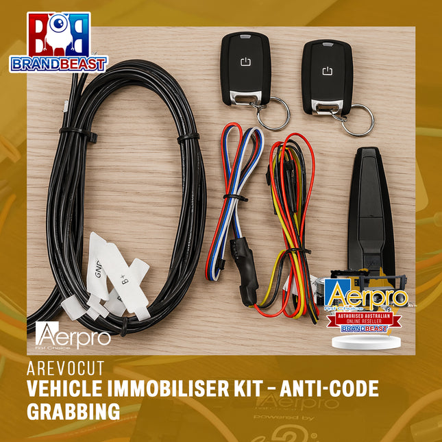 Aerpro AREVOCUT Vehicle Immobiliser Kit – Anti-Code Grabbing Remotes