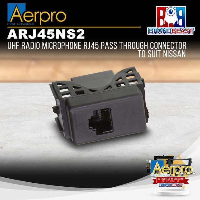Aerpro ARJ45NS2 Panel Adapater Socket RJ45 to Suit Nissan