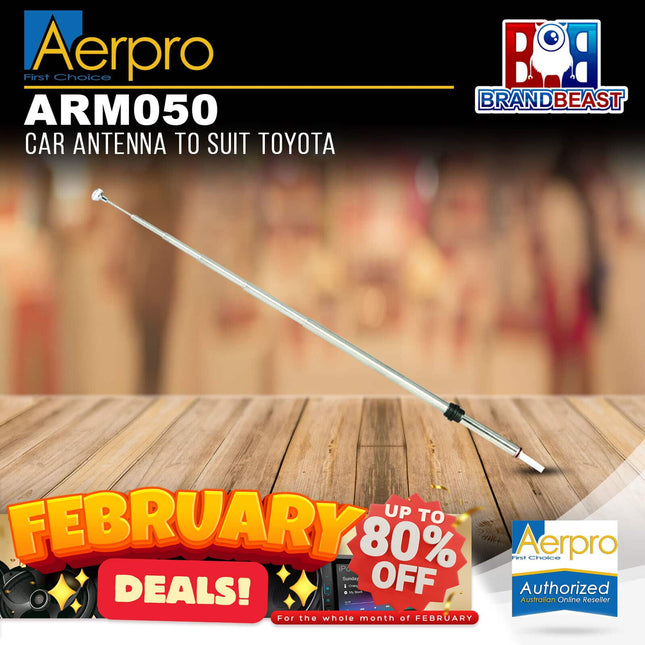 Aerpro Arm050 Car Antenna To Suit Toyota