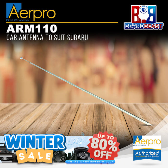 Aerpro Arm110 Car Antenna To Suit Subaru