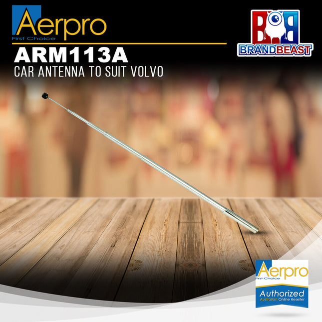 Aerpro Arm113A Car Antenna To Suit Volvo