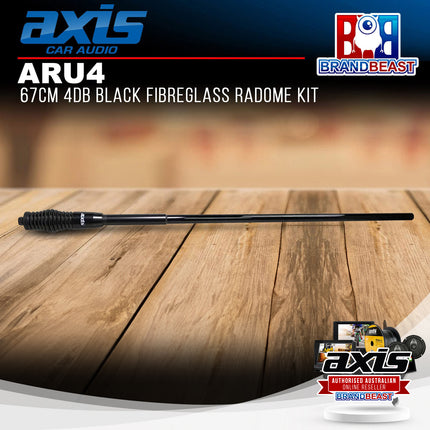 Axis ARU4 4db Black Fibreglass Radome Kit 67cm