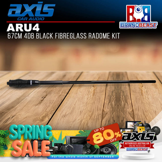 Axis ARU4 4db Black Fibreglass Radome Kit 67cm