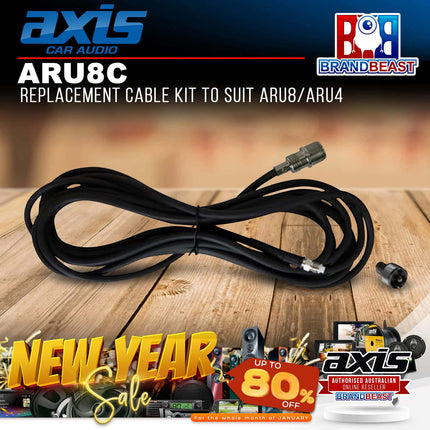 Axis ARU8C Replacement Cable Kit to Suit ARU8/ARU4